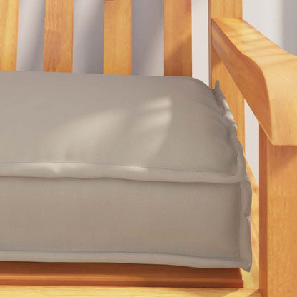 vidaXL Pallet Kissen Set 2 pcs Taupe 200 x 40 x 8 cm Oxford Stoff