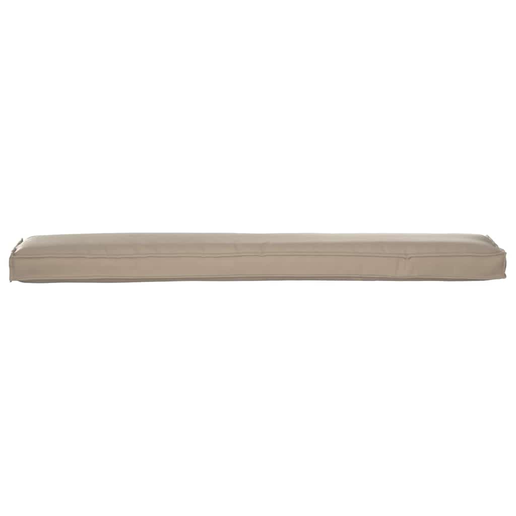 vidaXL Pallet Kissen Set 2 pcs Taupe 200 x 40 x 8 cm Oxford Stoff