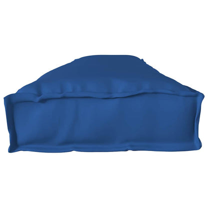 vidaXL Ensemble de coussins de palette 2 pcs Bleu roi 200 x 40 x 8 cm