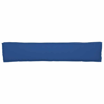 vidaXL Ensemble de coussins de palette 2 pcs Bleu roi 200 x 40 x 8 cm