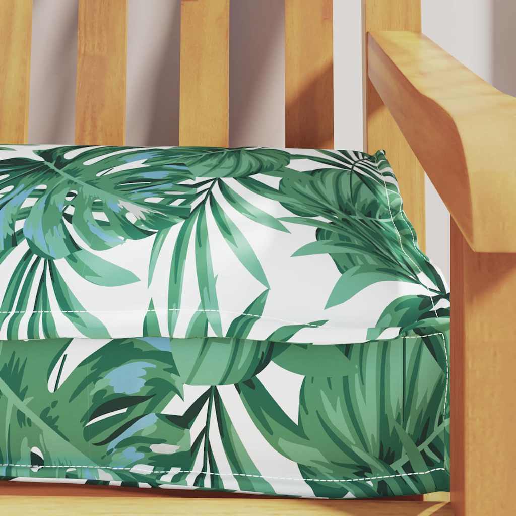vidaXL Palettenkissenset Floral 2 pcs Blattmuster 200 x 40 x 8 cm