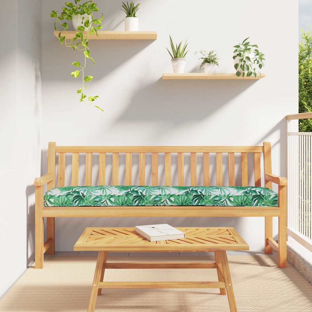 vidaXL Palettenkissenset Floral 2 pcs Blattmuster 200 x 40 x 8 cm