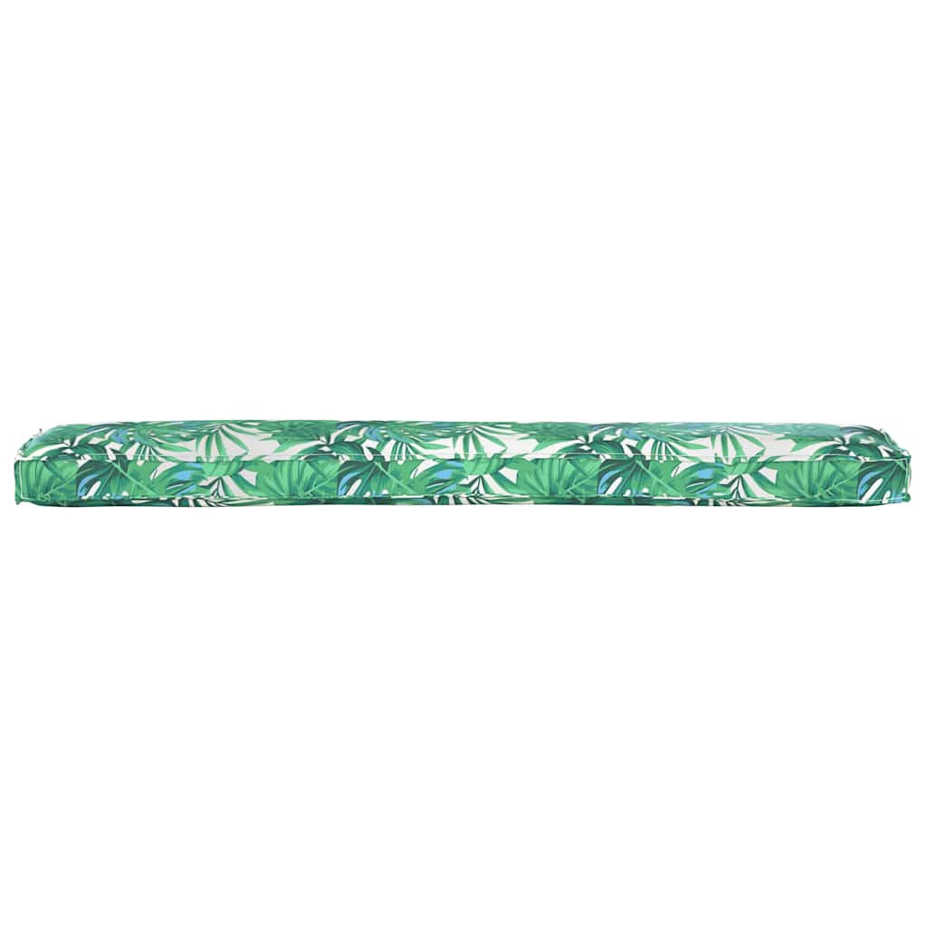 vidaXL Palettenkissenset Floral 2 pcs Blattmuster 200 x 40 x 8 cm