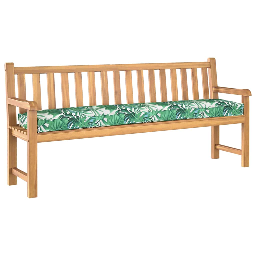 vidaXL Palettenkissenset Floral 2 pcs Blattmuster 200 x 40 x 8 cm