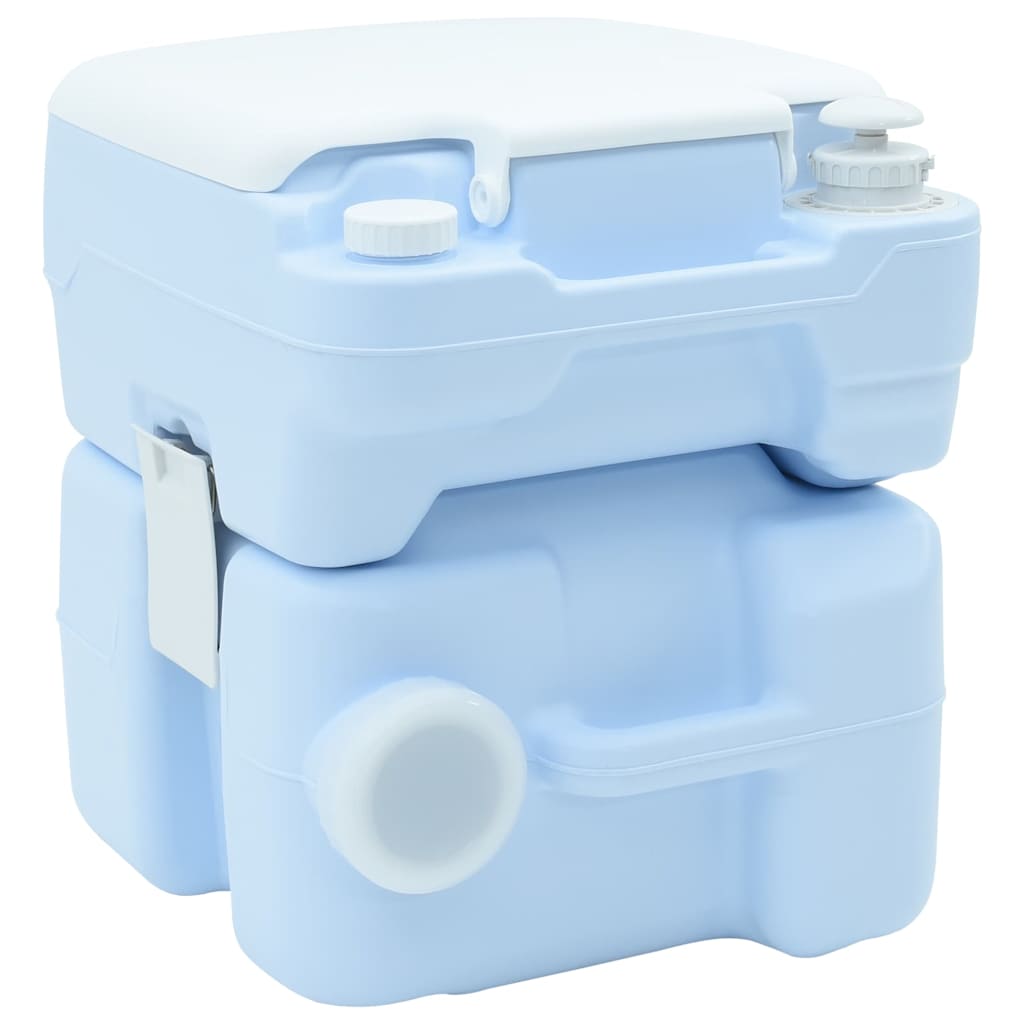 Camping-Toilette Blau 41,5 x 36,5 x 42 cm