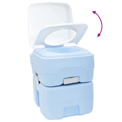 Camping-Toilette Blau 41,5 x 36,5 x 42 cm