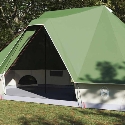 vidaXL Familien-Tipi-Zelt Tipi mit Dach Grün 680 x 430 x 270 cm