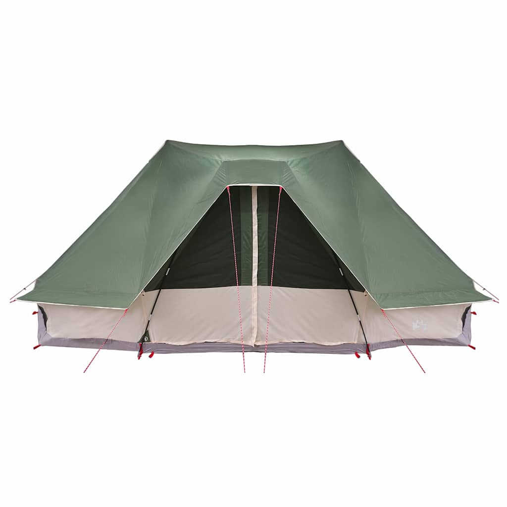 vidaXL Familien-Tipi-Zelt Tipi mit Dach Grün 680 x 430 x 270 cm