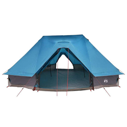 vidaXL Familien-Tipi-Zelt Tipi mit Dach Blau 680 x 430 x 270 cm