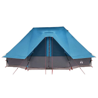 vidaXL Familien-Tipi-Zelt Tipi mit Dach Blau 680 x 430 x 270 cm
