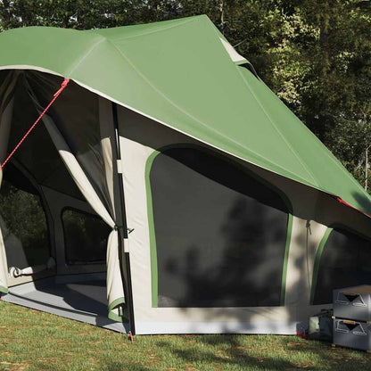 vidaXL Familien-Tipi-Zelt Tipi mit Dach Grün 508 x 470 x 300 cm