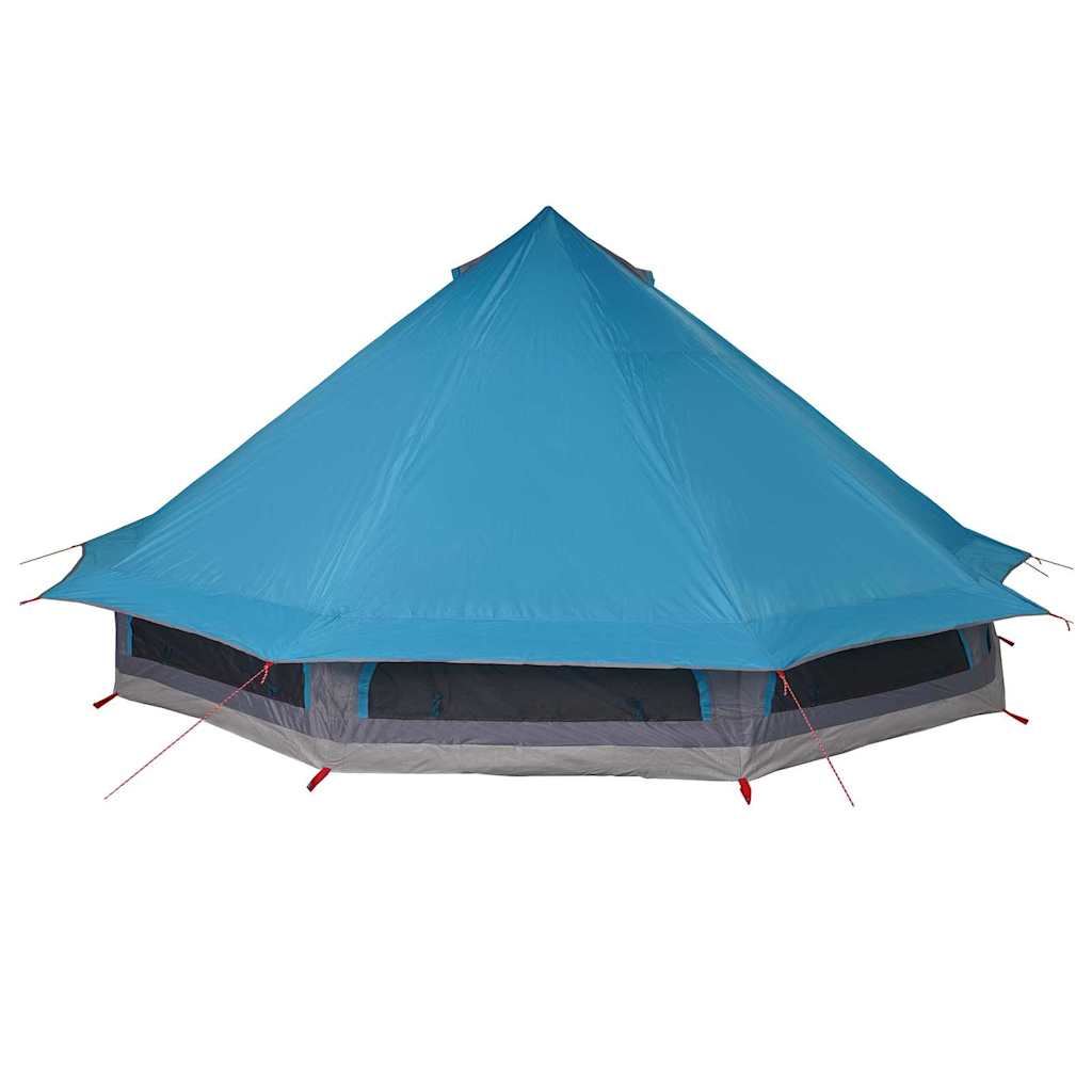 vidaXL Familien-Tipi-Zelt Tipi Blau und Grau 508 x 470 x 300 cm