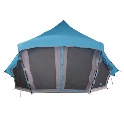 vidaXL Familien-Tipi-Zelt Tipi Blau und Grau 508 x 470 x 300 cm