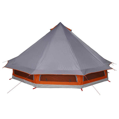 vidaXL Familien-Tipi-Zelt Tipi Grau und Orange 508 x 470 x 300 cm