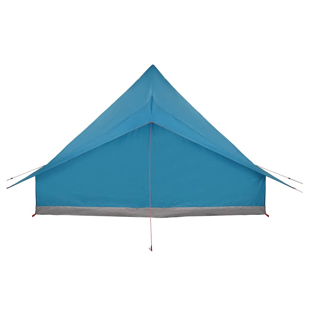 Tipi Zelt mit Dach mit Speicher Blau 364 x 281 x 257 cm Taft