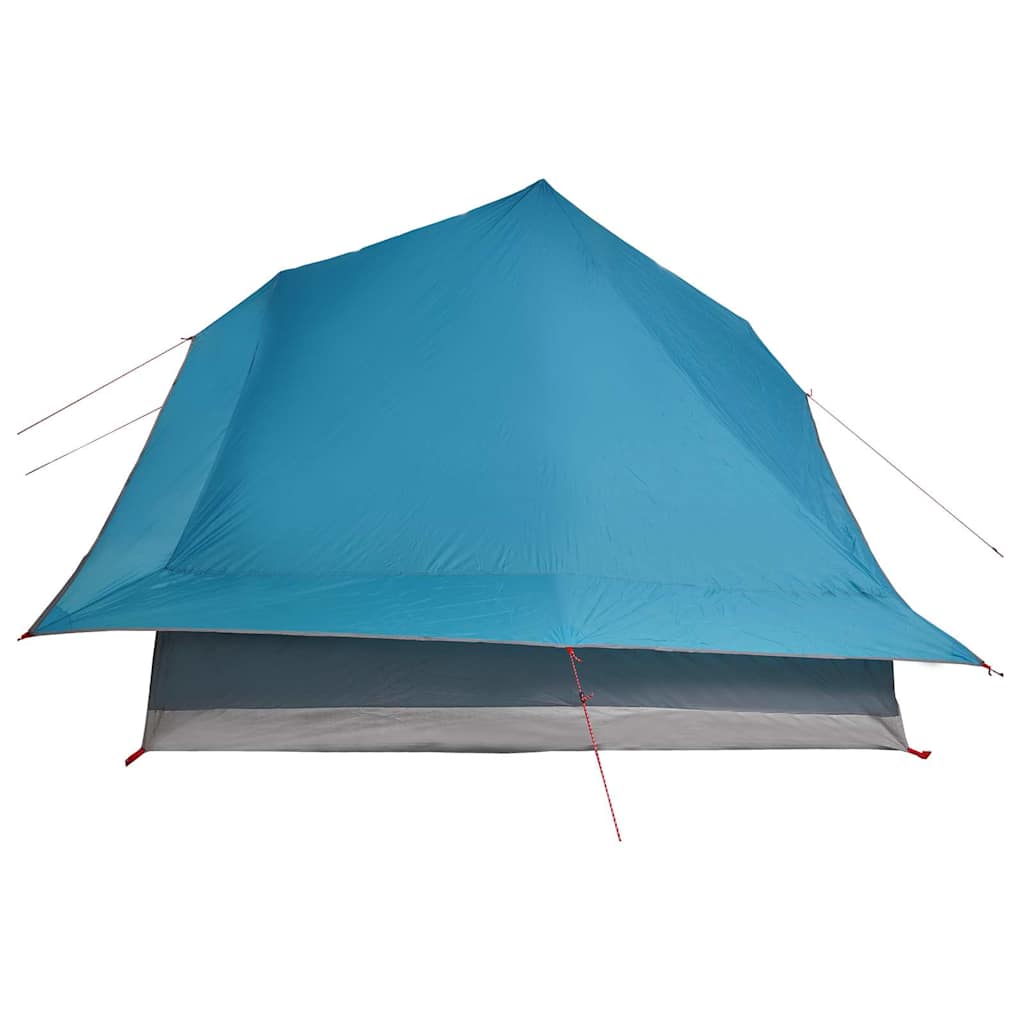 Tipi Zelt mit Dach mit Speicher Blau 364 x 281 x 257 cm Taft