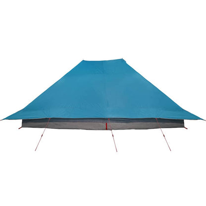 vidaXL Familienzelt mit Dach Blau und Grau 660 x 456 x 200 cm