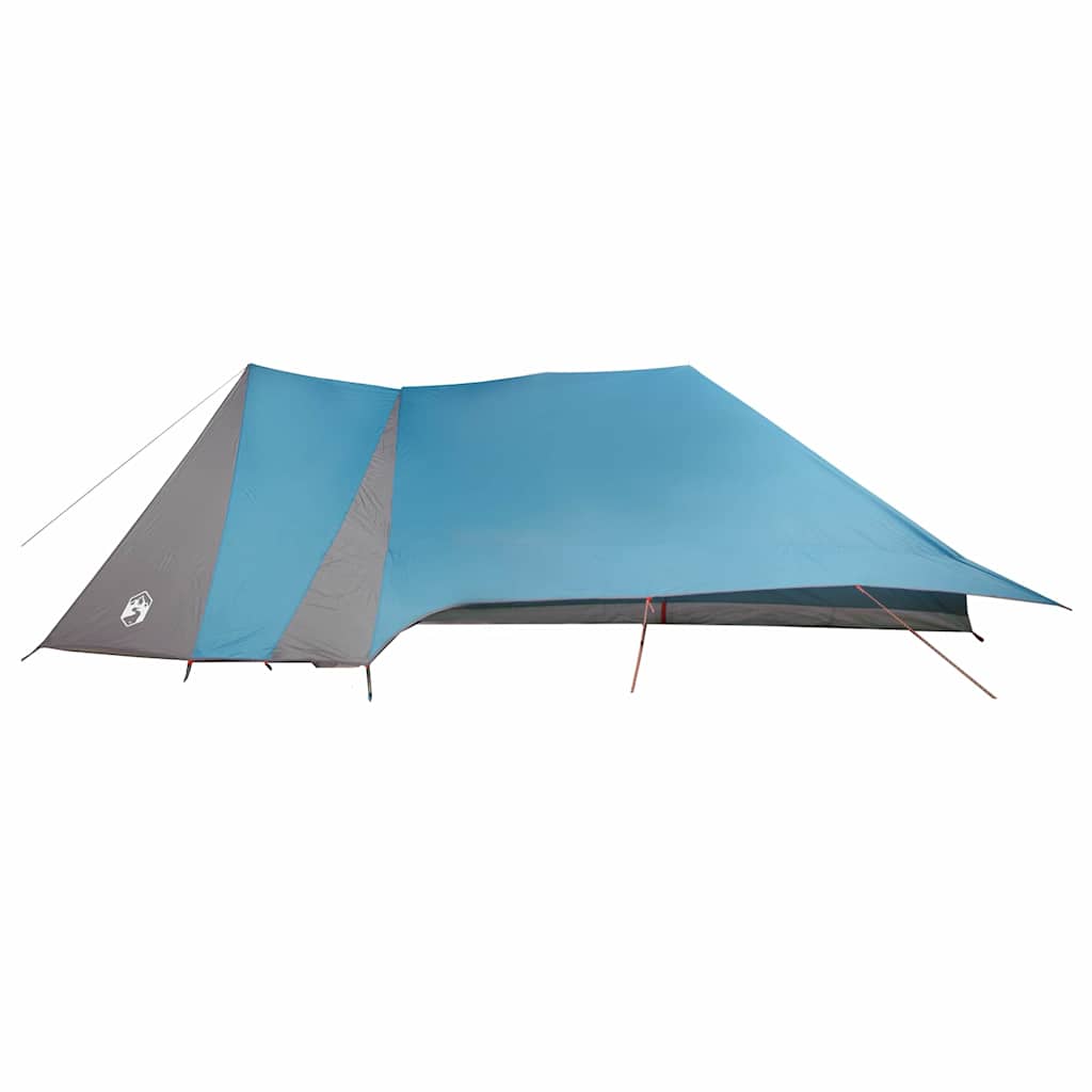 vidaXL Familienzelt mit Dach Blau und Grau 660 x 456 x 200 cm