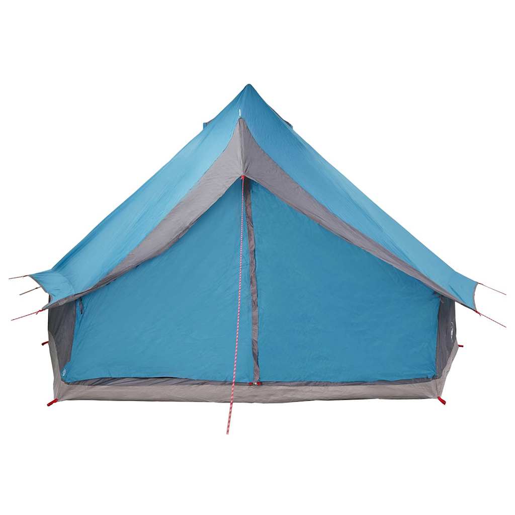 vidaXL Familien-Tipi-Zelt Tipi Blau und Grau 400 x 346 x 250 cm