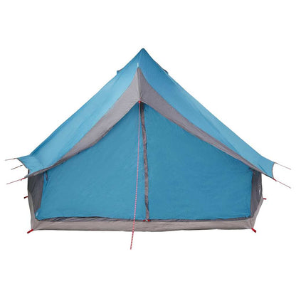 vidaXL Familien-Tipi-Zelt Tipi Blau und Grau 400 x 346 x 250 cm