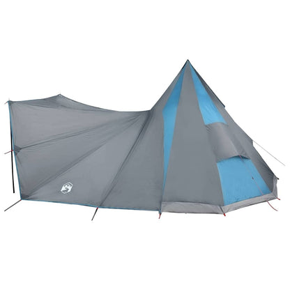 vidaXL Familien-Tipi-Zelt Tipi Blau und Grau 510 x 690 x 330 cm