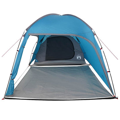 vidaXL Zelt Hütte Blau 370 x 230 x 185 cm Polyester und Fiberglas