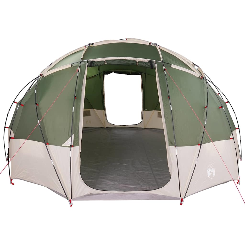 vidaXL Campingzelt mit Dach Grün 475 x 475 x 235 cm Polyester