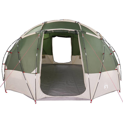 vidaXL Campingzelt mit Dach Grün 475 x 475 x 235 cm Polyester