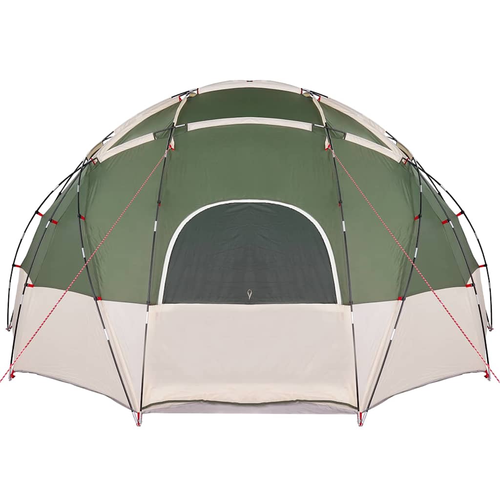 vidaXL Campingzelt mit Dach Grün 475 x 475 x 235 cm Polyester