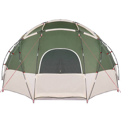 vidaXL Campingzelt mit Dach Grün 475 x 475 x 235 cm Polyester
