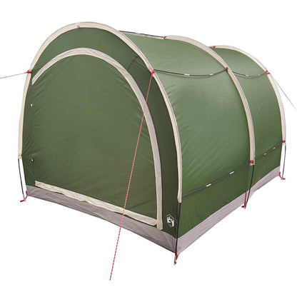 vidaXL Abri de vélo avec toit et espace de rangement Vert 256 x 222 x 182 cm