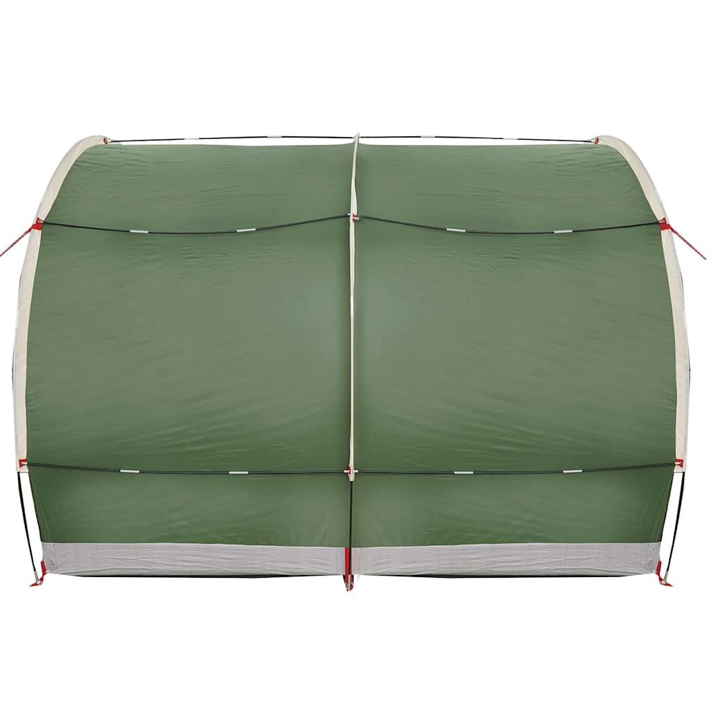 vidaXL Abri de vélo avec toit et espace de rangement Vert 256 x 222 x 182 cm