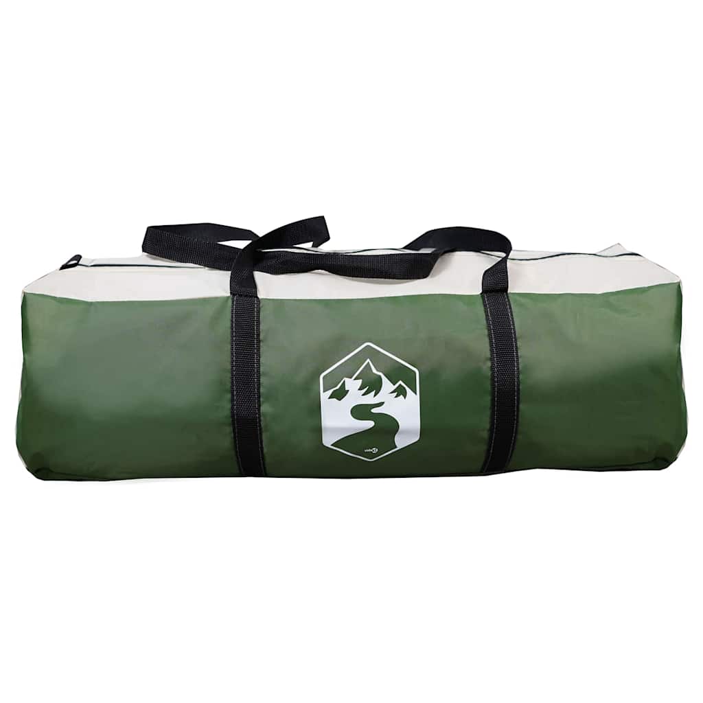 vidaXL Zelt mit Dach mit Speicher Grün 268 x 240 x 191 cm Polyester