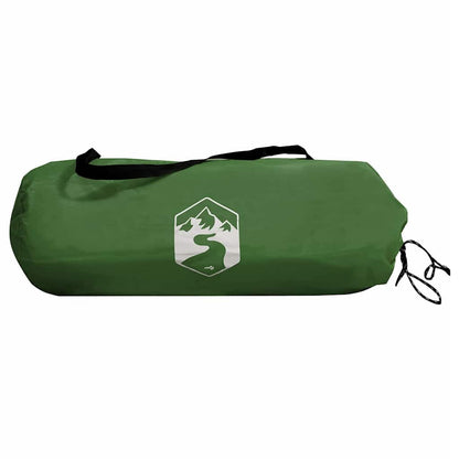 vidaXL Fahrradgarage mit Dach mit Speicher Grün 210 x 90 x 174 cm