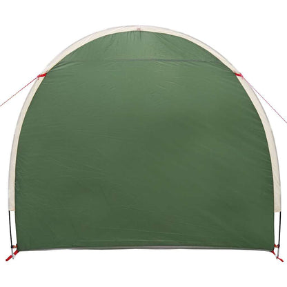 vidaXL Fahrradgarage mit Dach mit Speicher Grün 218 x 156 x 180 cm