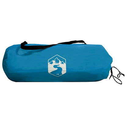 vidaXL Fahrradgarage mit Dach mit Speicher Blau 218 x 156 x 180 cm