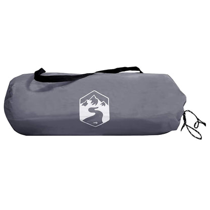 vidaXL Fahrradgarage mit Dach Grau und Orange 218 x 156 x 180 cm