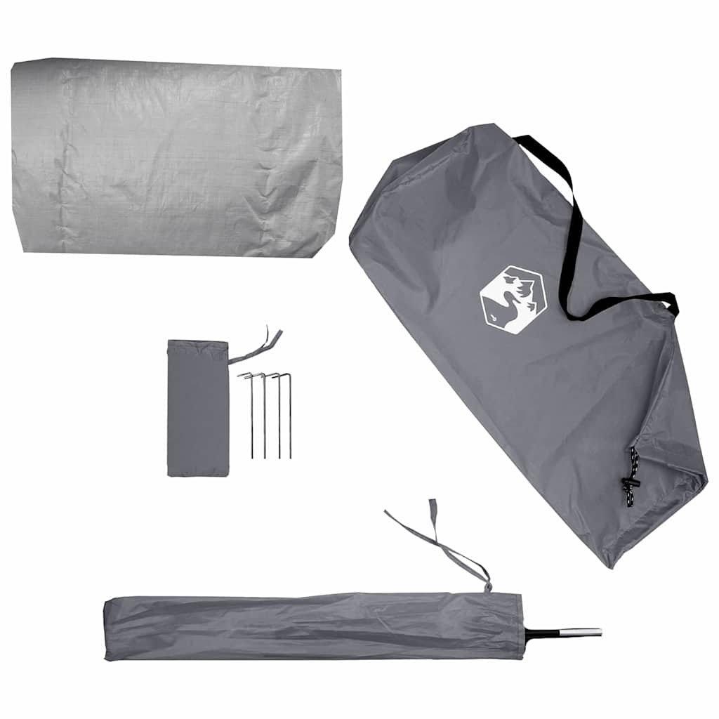 vidaXL Tente intérieure avec toit Noir 240 x 160 x 133 cm Avec filet