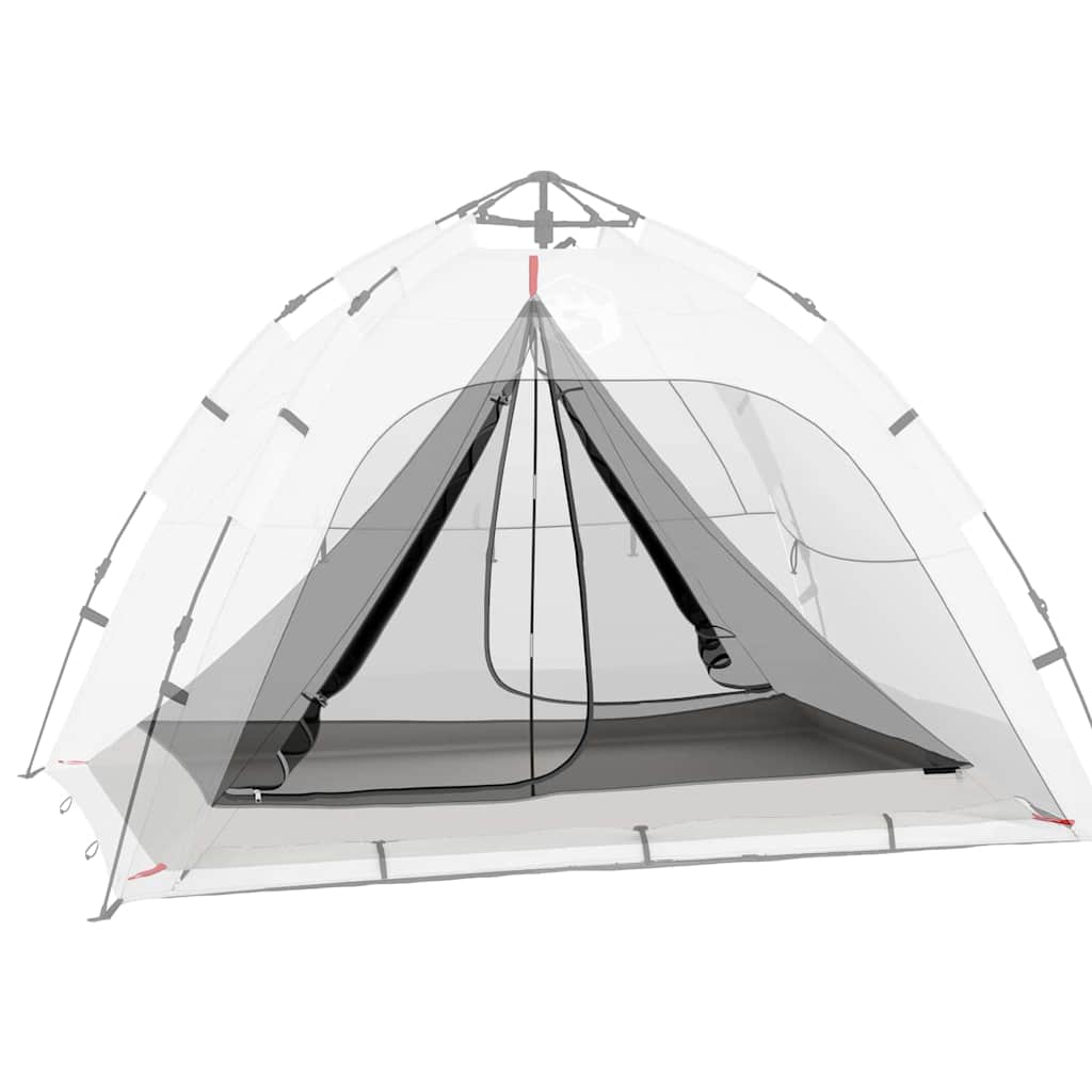 Innenzelt mit Dach Schwarz 240 x 160 x 133 cm Mit Netz