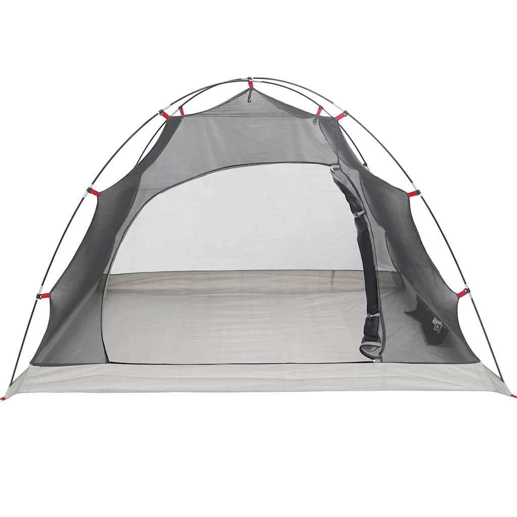 vidaXL Zelt mit Dach mit Speicher Grau und Schwarz 236 x 150 x 136 cm