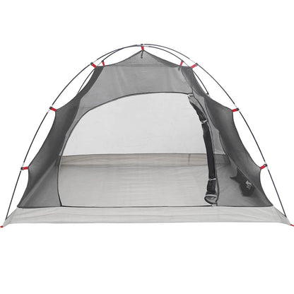 vidaXL Zelt mit Dach mit Speicher Grau und Schwarz 236 x 150 x 136 cm