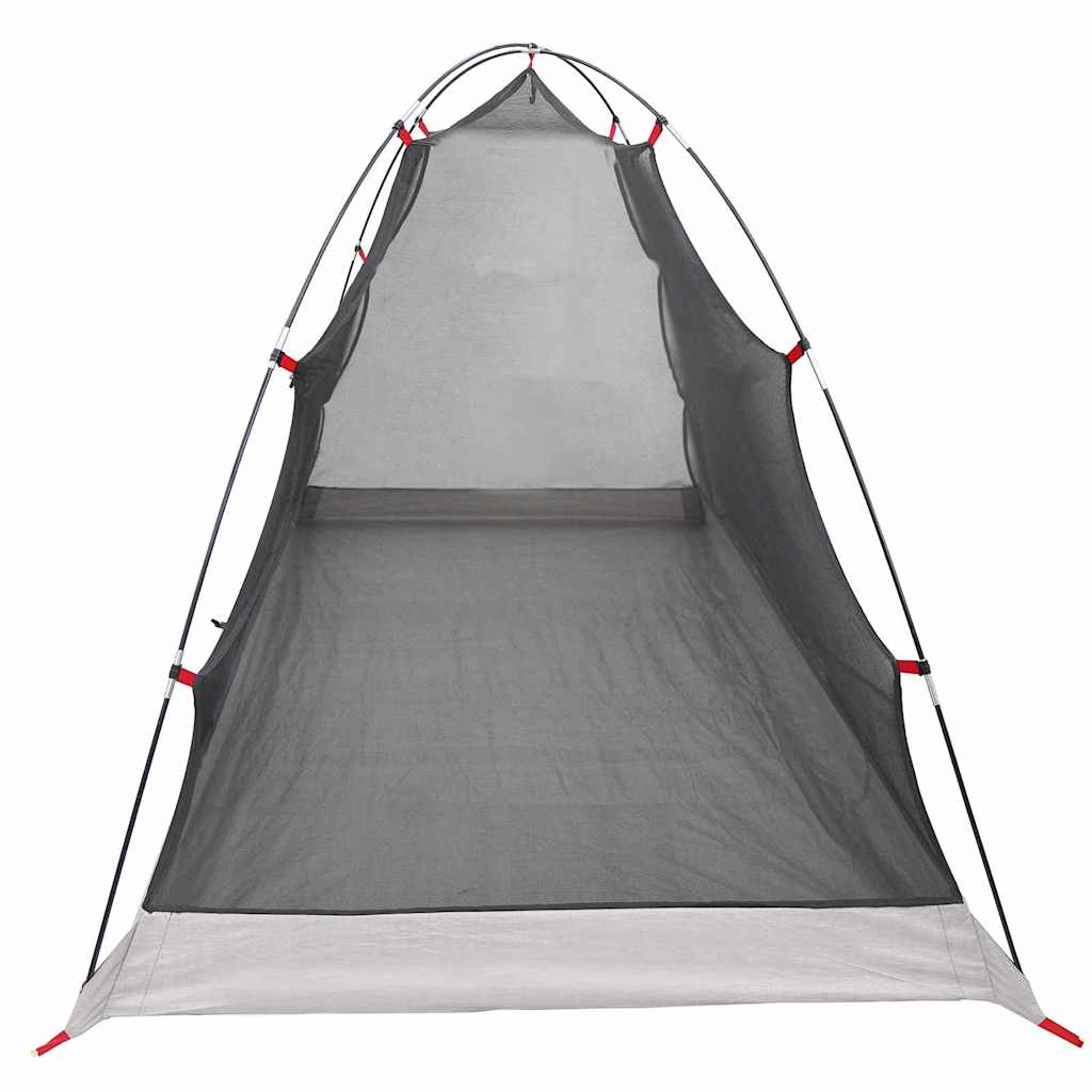 vidaXL Zelt mit Dach mit Speicher Grau und Schwarz 236 x 150 x 136 cm