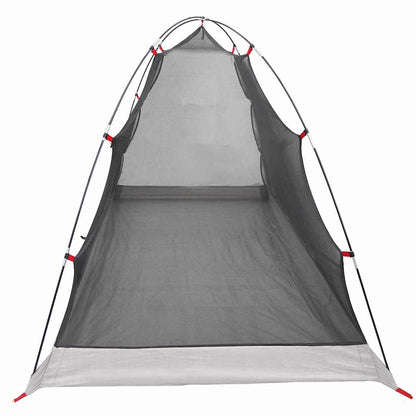vidaXL Zelt mit Dach mit Speicher Grau und Schwarz 236 x 150 x 136 cm