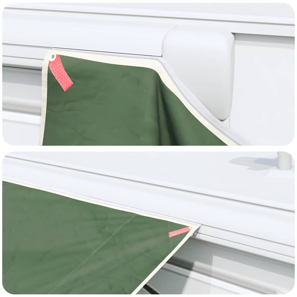 vidaXL Bâche imperméable avec toit vert