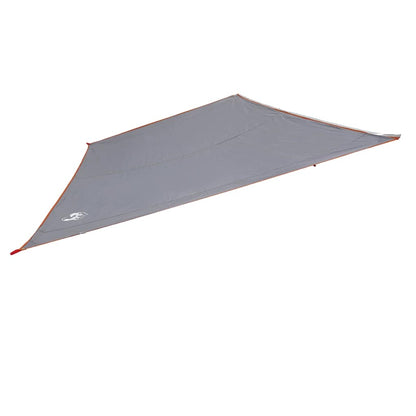 vidaXL Bâche imperméable Gris et orange
