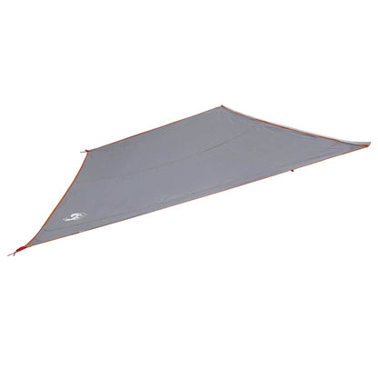 vidaXL Bâche imperméable avec toit Gris et orange