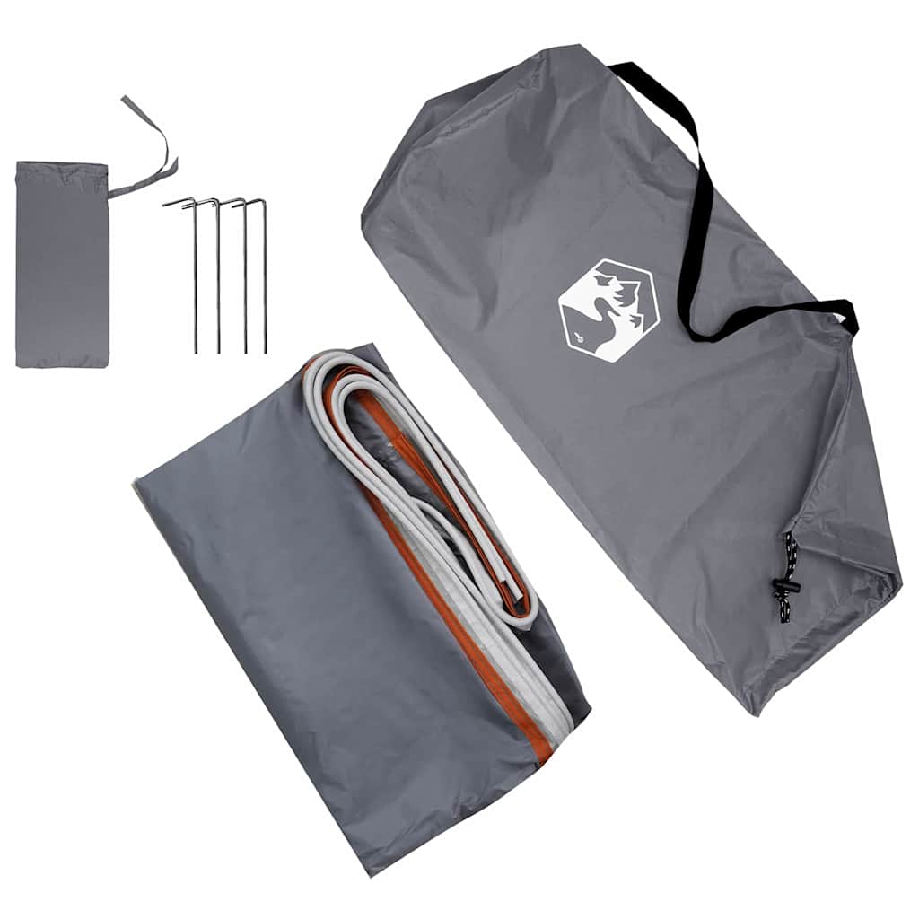 Wasserfeste Plane mit Dach Grau und Orange