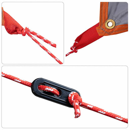 vidaXL Bâche imperméable avec toit