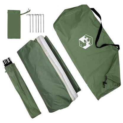 Wasserfester Tarp Bogen mit Dach