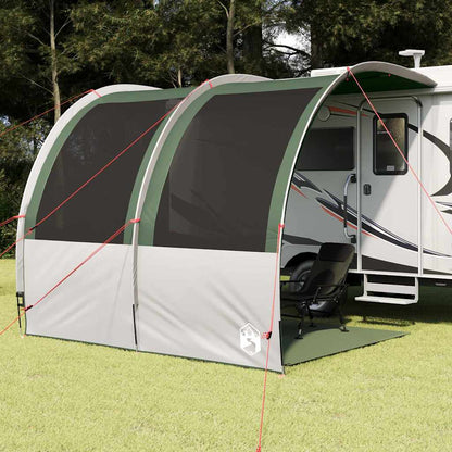 vidaXL Toile d'ombrage arquée étanche avec toit